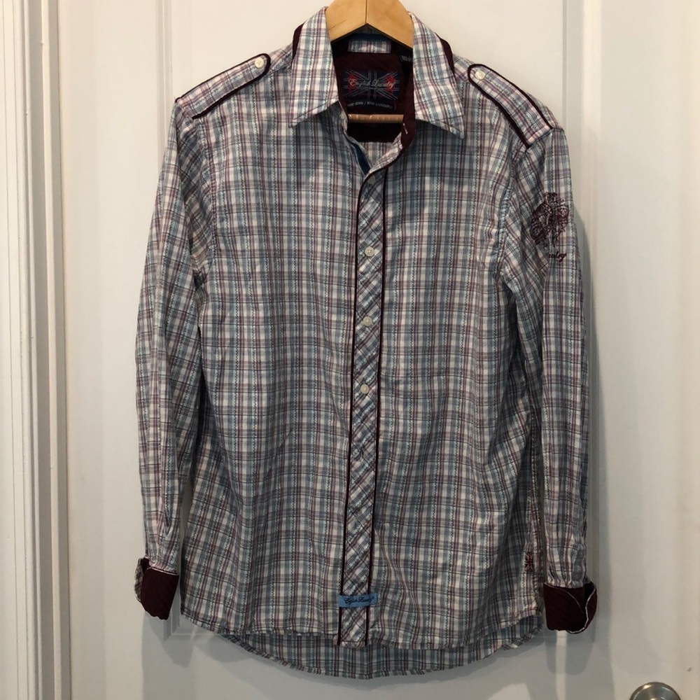 English Laundry long sleeve button down